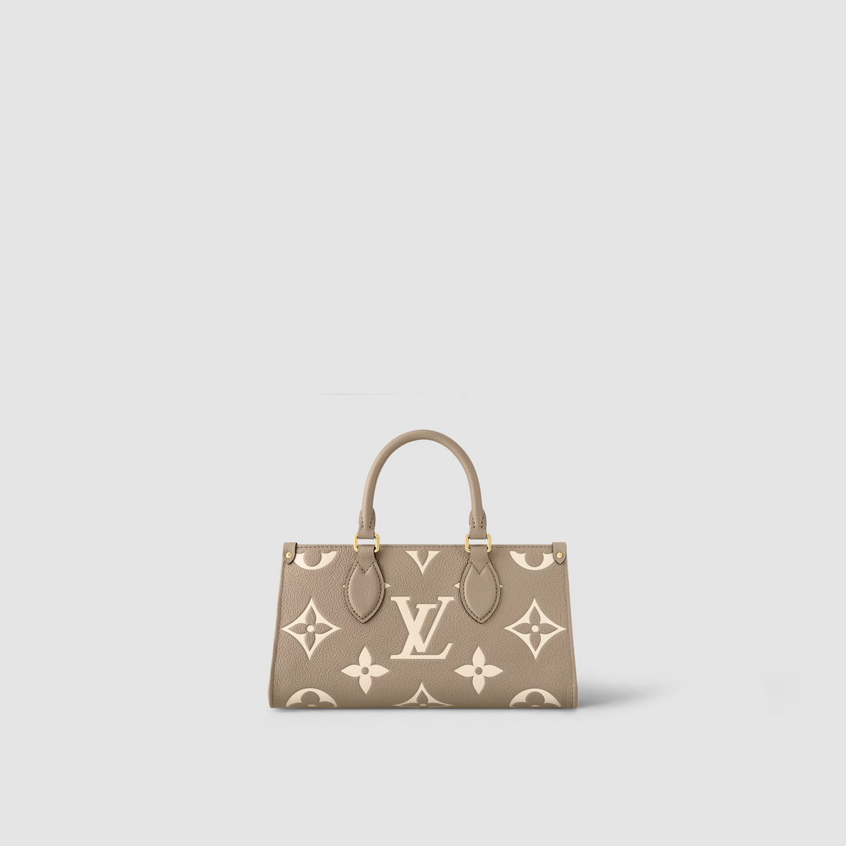 Louis Vuitton OnTheGo East West Dove Cream Monogram Empreinte Leather M23641