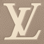 Louis Vuitton OnTheGo East West Dove Cream Monogram Empreinte Leather M23641