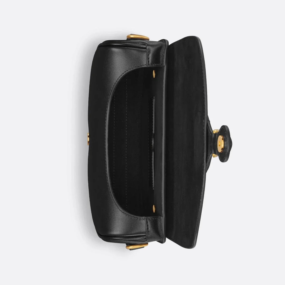 Dior Medium Calfskin Bobby Bag - Black