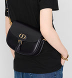 Dior Medium Calfskin Bobby Bag - Black