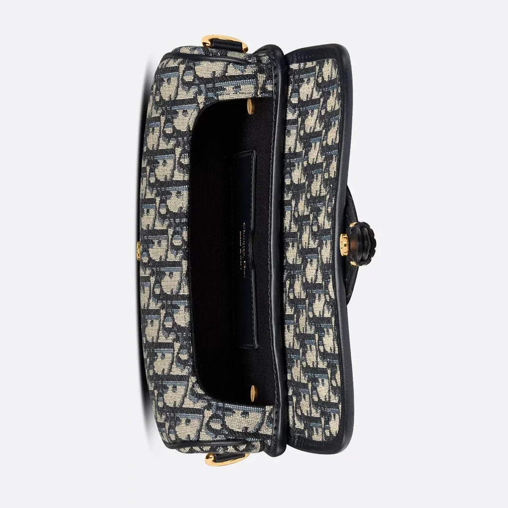 Dior Medium Dior Bobby Bag - Blue Dior Oblique Jacquard