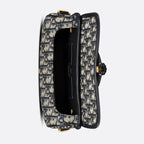 Dior Medium Dior Bobby Bag - Blue Dior Oblique Jacquard
