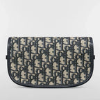 Dior Bobby East West Bag - Blue Dior Oblique Jacquard