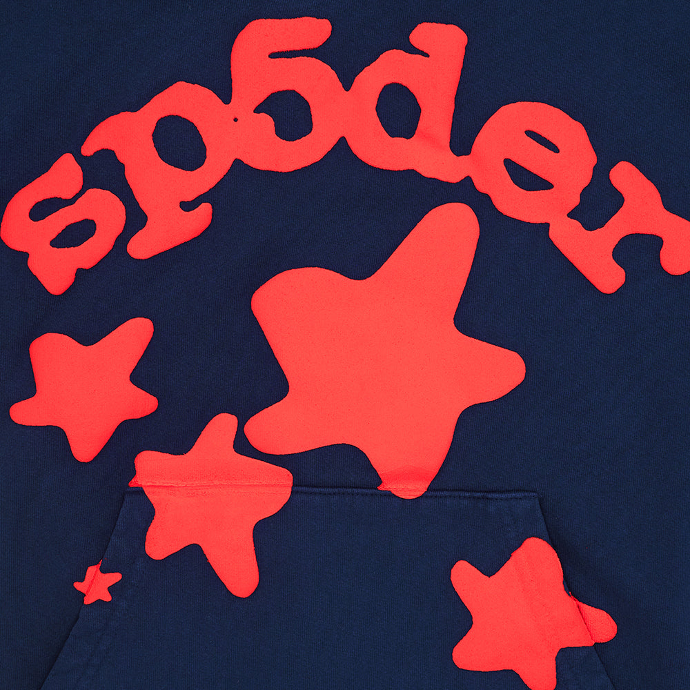 Sp5der Beluga Hoodie - Navy
