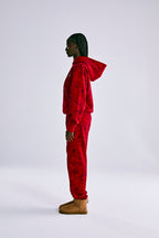 Sp5der Og Tree Camo Hoodie - Red