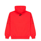 Sp5der Punk V2 Hoodie - Red