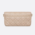 Dior My Dior Cannage Lambskin Mini Bag - Powder Beige