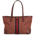 Gucci Ophidia Medium Tote Bag – Burgundy