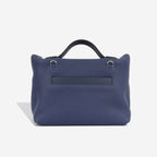 Hermès 24/24 29 Bag in Bleu Marine Togo Leather with Palladium Hardware