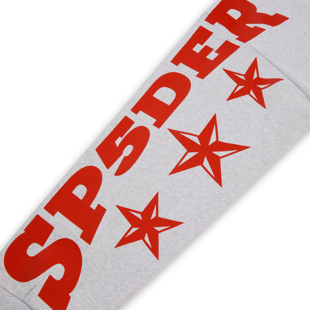 Sp5der Mx555 Zip Hoodie - Heather Grey