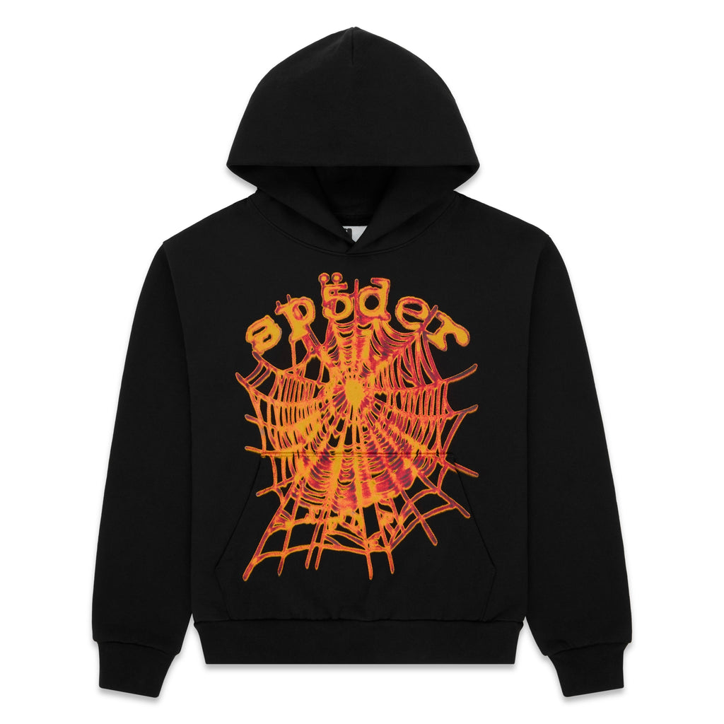 Sp5der Og Web V2 Hoodie - Black
