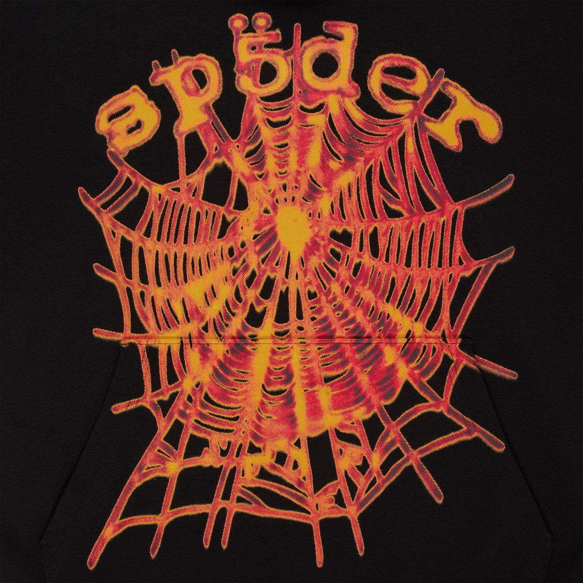 Sp5der Og Web V2 Hoodie - Black