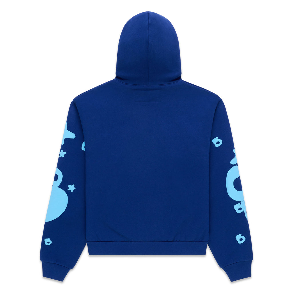 Sp5der Beluga Hoodie - Navy Blue