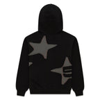 Sp5der Big Star Full Zip Hoodie - Black
