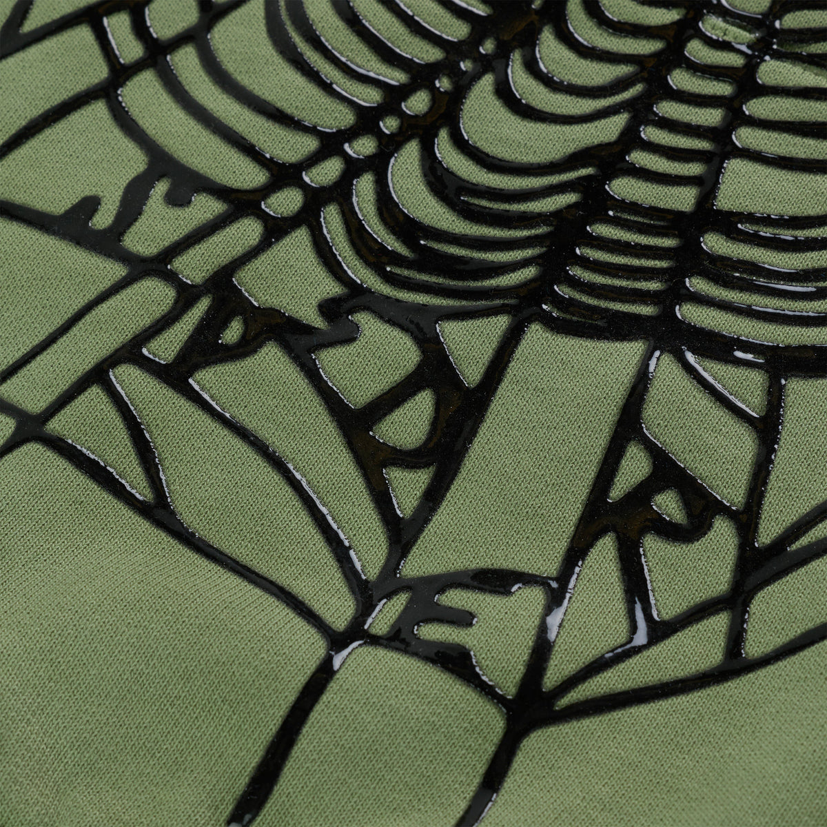 Sp5der Og Web Ombre Hoodie - Black
