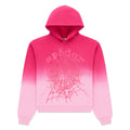 Sp5der Og Web Ombre Hoodie - Pink