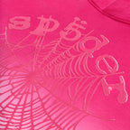 Sp5der Og Web Ombre Hoodie - Pink