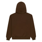 Sp5der Rhinestone Og Web Hoodie - Brown