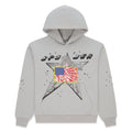 Sp5der Star Girl Hoodie - Sport Grey