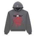 Sp5der Splat Punk Hoodie - Slate