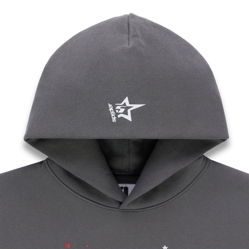 Sp5der Splat Punk Hoodie - Slate