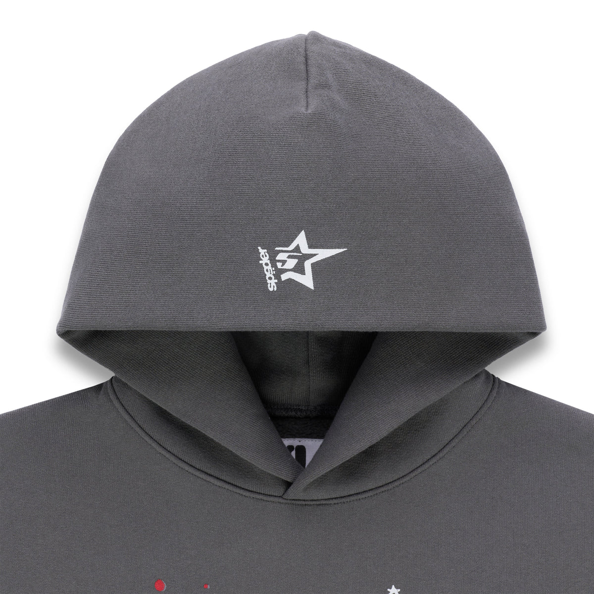 Sp5der Splat Punk Hoodie - Slate