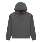 Sp5der Archive Contrast Hoodie - Slate Grey