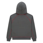 Sp5der Archive Contrast Hoodie - Slate Grey