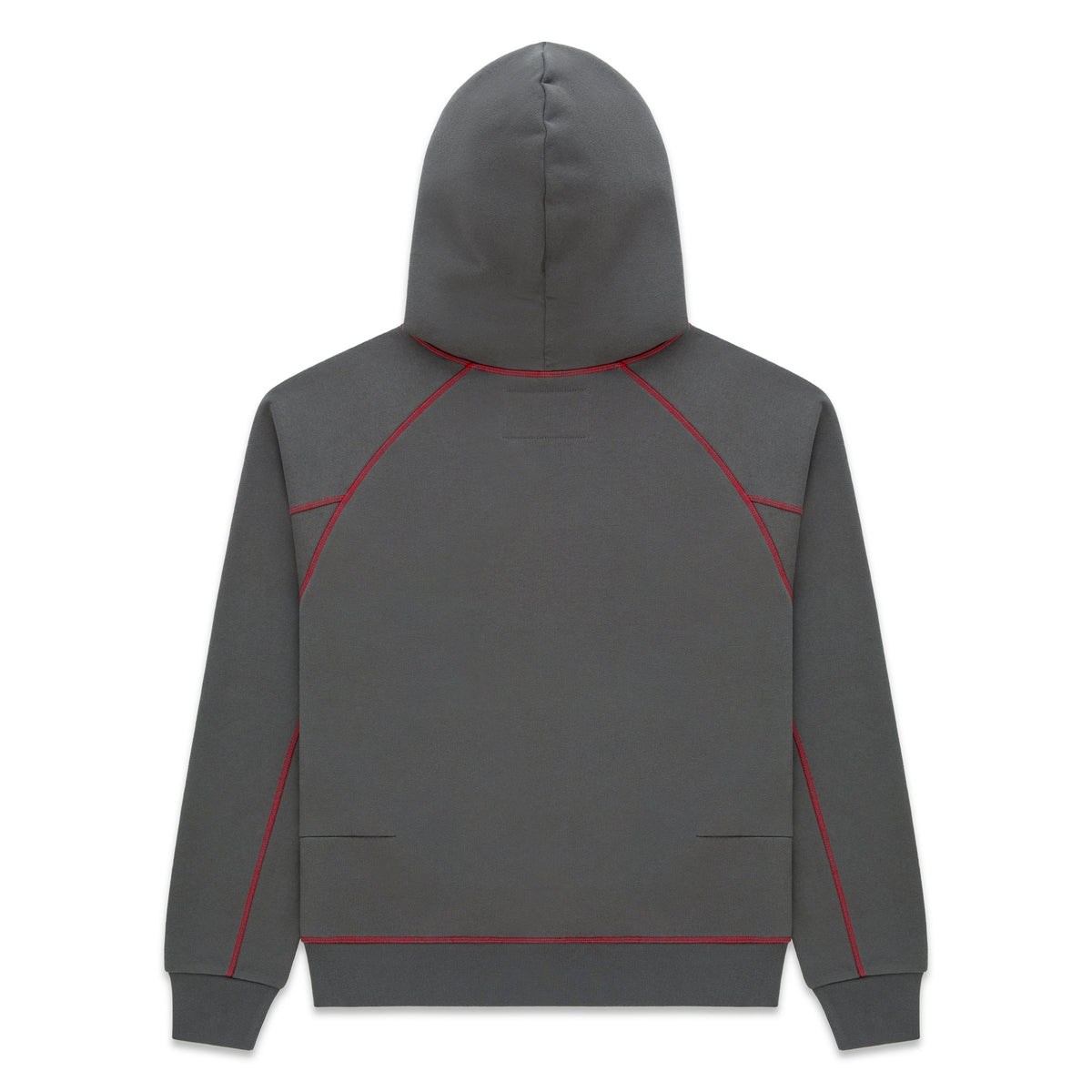 Sp5der Archive Contrast Hoodie - Slate Grey