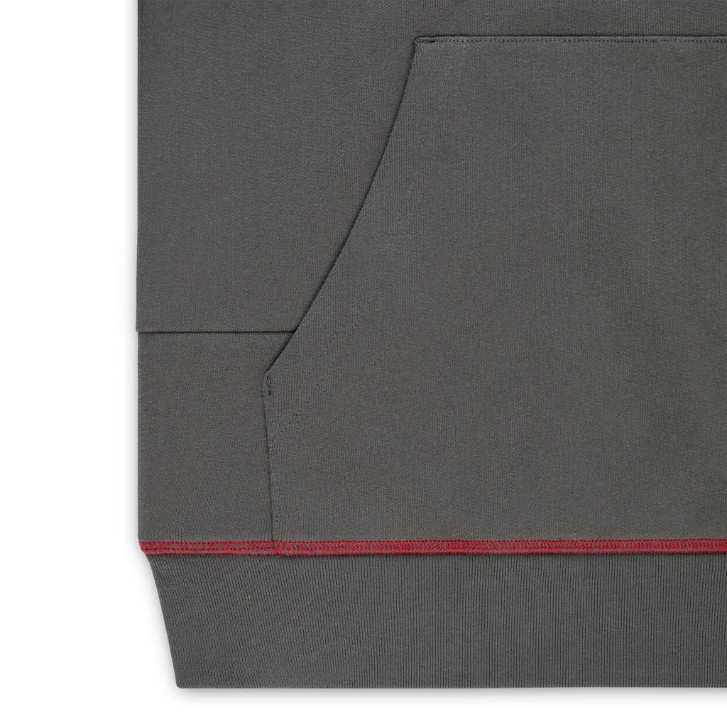 Sp5der Archive Contrast Hoodie - Slate Grey