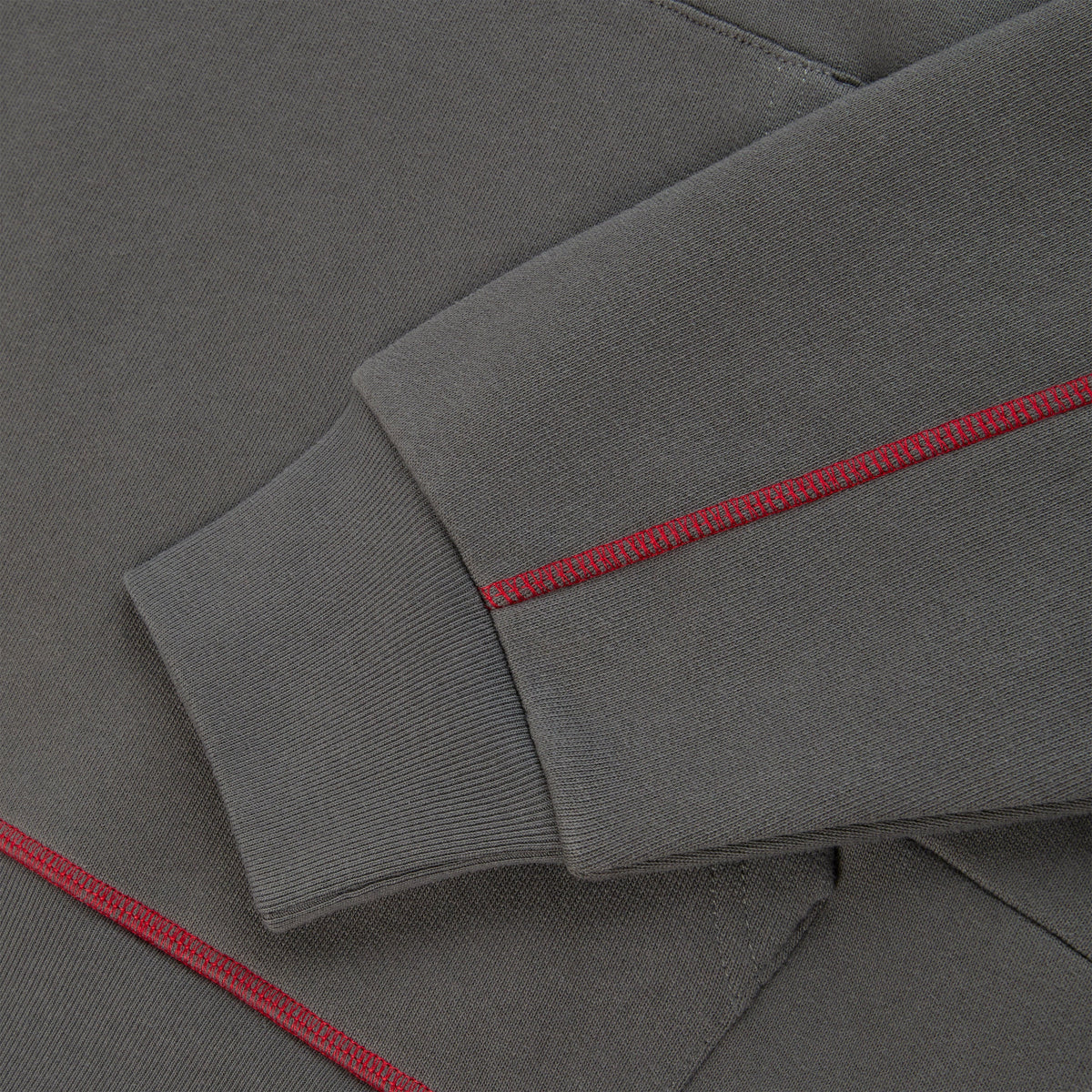 Sp5der Archive Contrast Hoodie - Slate Grey