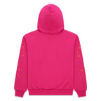 Sp5der Angel Number Hoodie - Pink