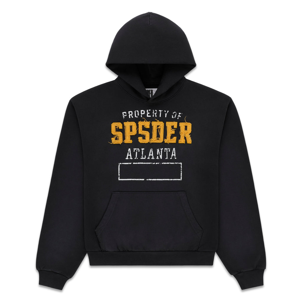 Sp5der Issue 404 Hoodie - Black