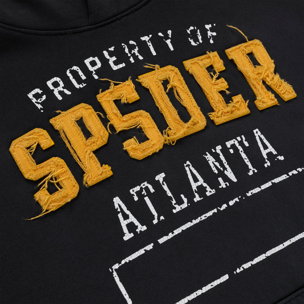 Sp5der Issue 404 Hoodie - Black