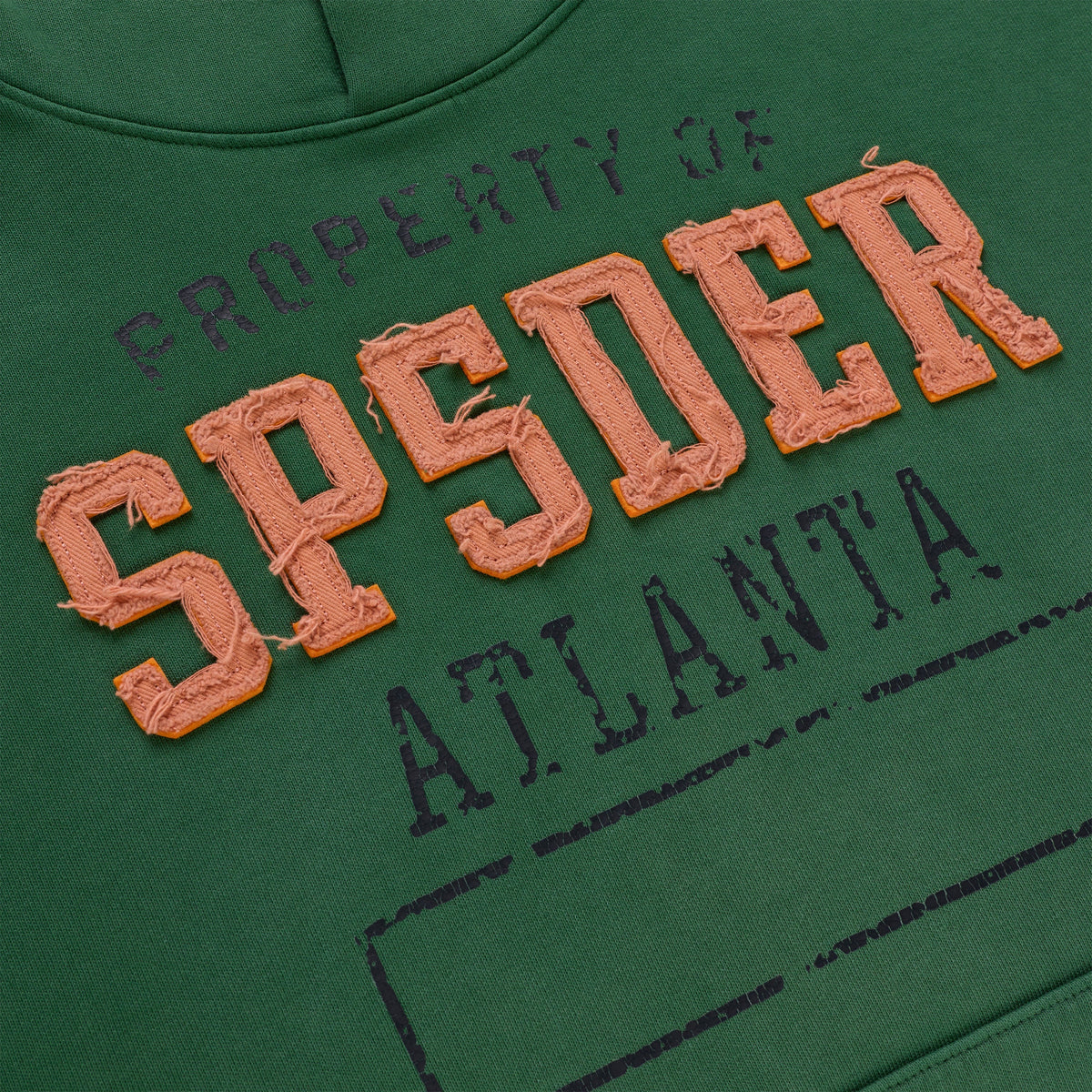 Sp5der Issue 404 Hoodie - Green