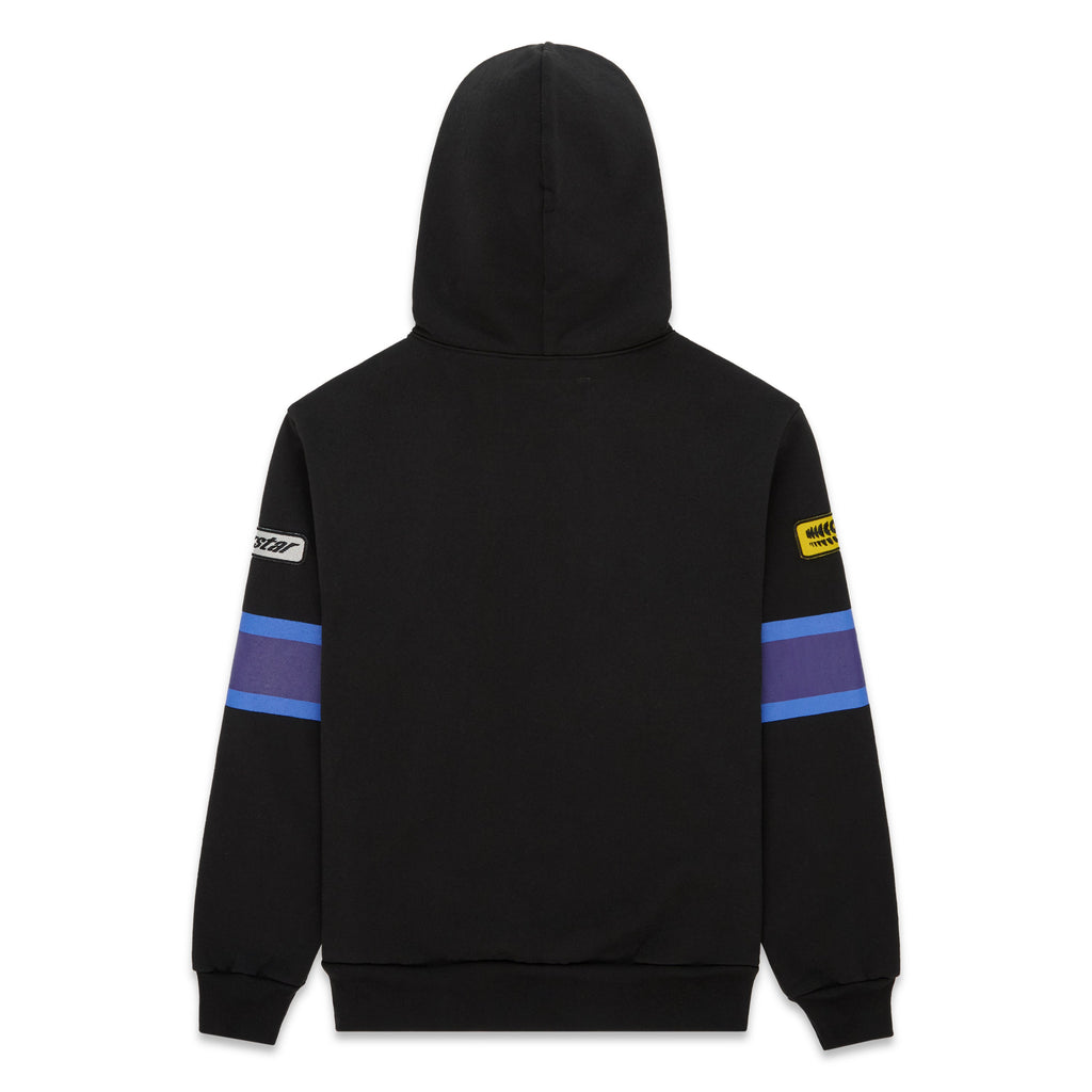Sp5der Gt Zip Hoodie - Black