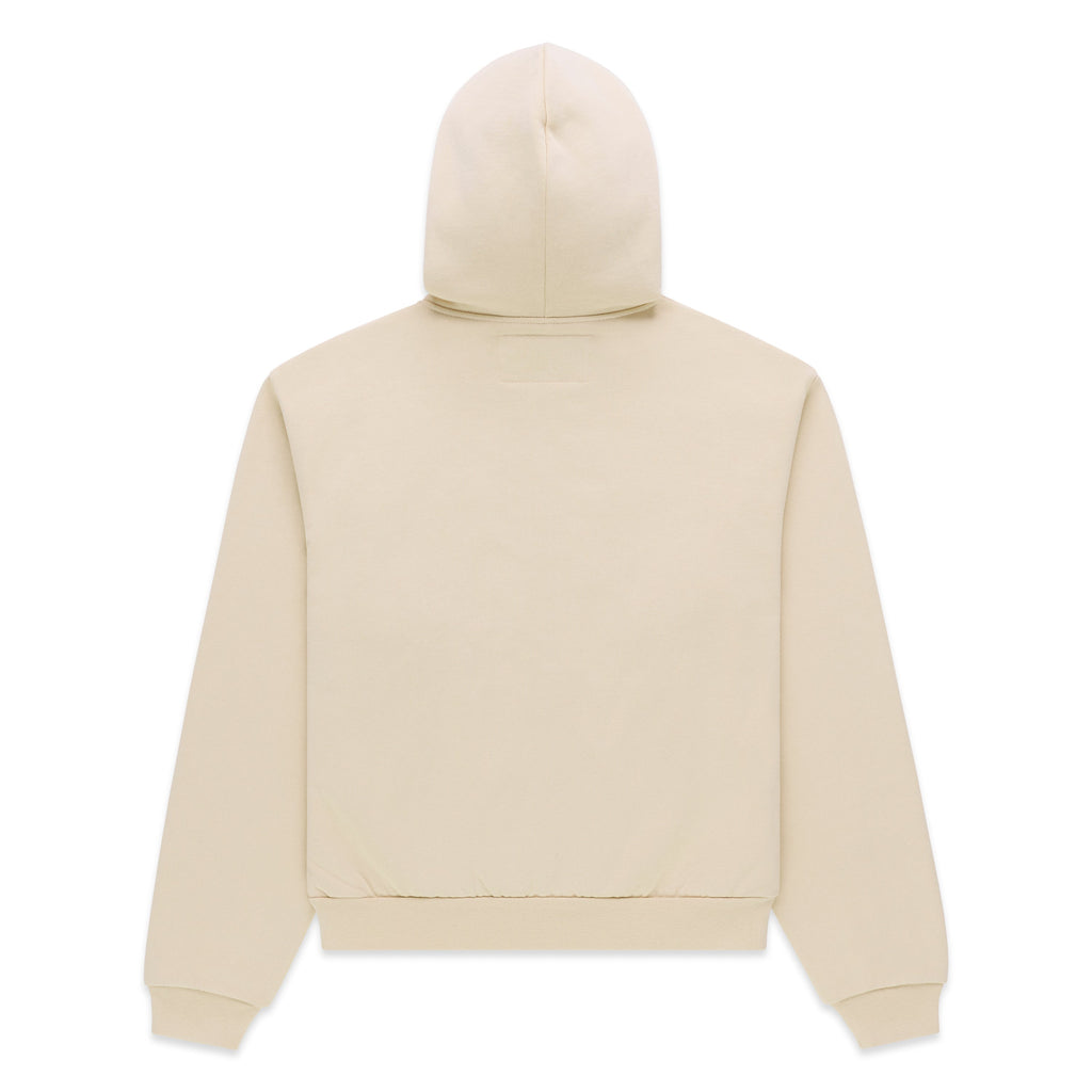 Sp5der Mixed Stone Og V2 Zip Hoodie - Cream