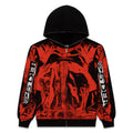 Sp5der Jp5 Moto Hoodie - Black