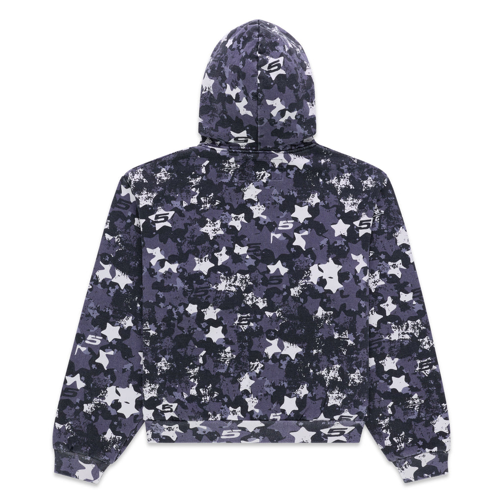 Sp5der R5cing Zip Hoodie - Blue Camo