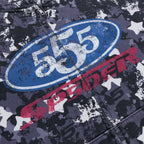 Sp5der R5cing Zip Hoodie - Blue Camo