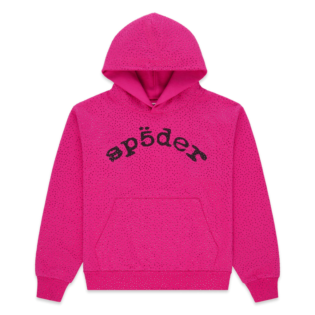 Sp5der Vvs Hoodie - Pink