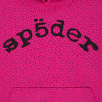 Sp5der Vvs Hoodie - Pink