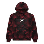 Sp5der Plaid Splatt Hoodie - Black