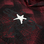 Sp5der Plaid Splatt Hoodie - Black