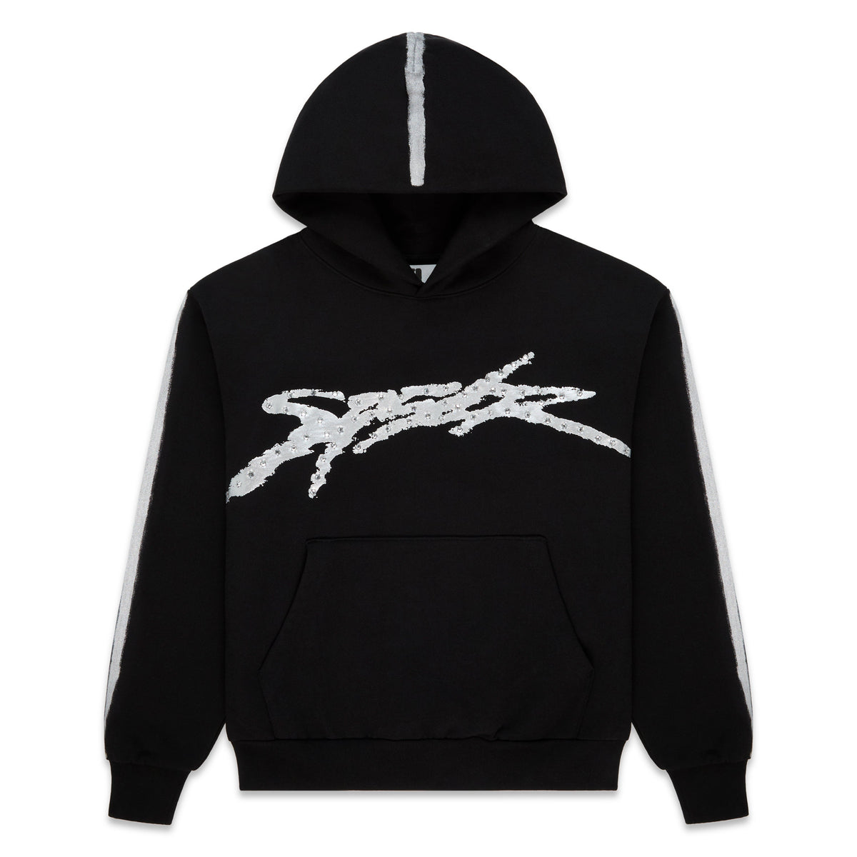 Sp5der Screaming Eagle Hoodie - Black