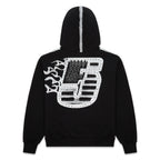 Sp5der Screaming Eagle Hoodie - Black