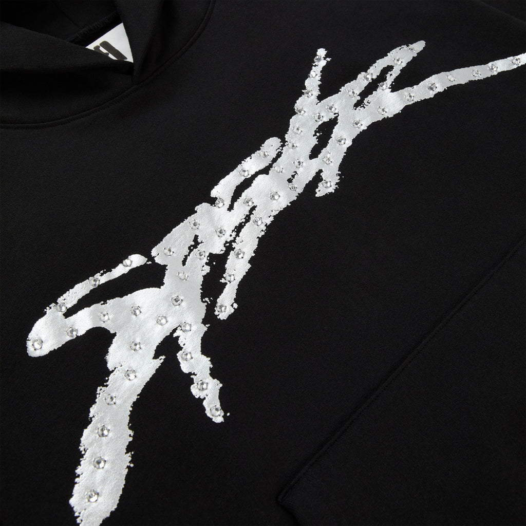 Sp5der Screaming Eagle Hoodie - Black