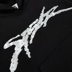 Sp5der Screaming Eagle Hoodie - Black