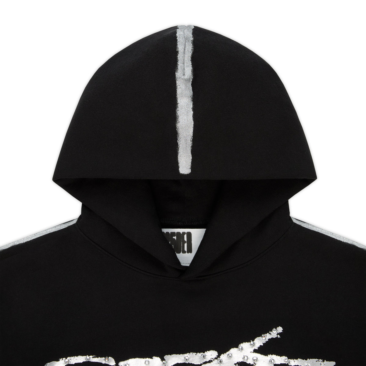 Sp5der Screaming Eagle Hoodie - Black