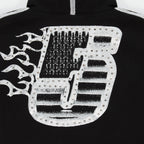 Sp5der Screaming Eagle Hoodie - Black